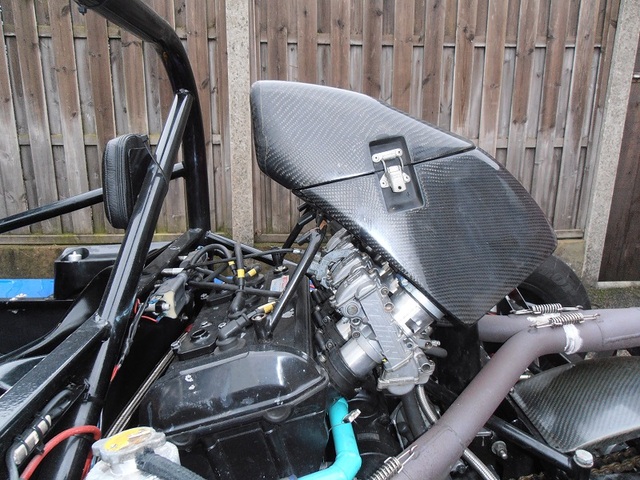 engine and carbon airbox